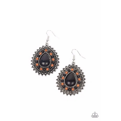 Sagebrush Sabbatical - Black Earrings - Earrings