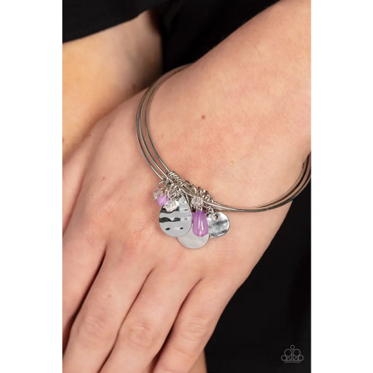 Secret Paradise - Purple Bracelet - Bracelets