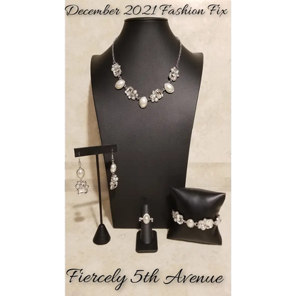 Sensational Showstopper - White Necklace - Necklaces