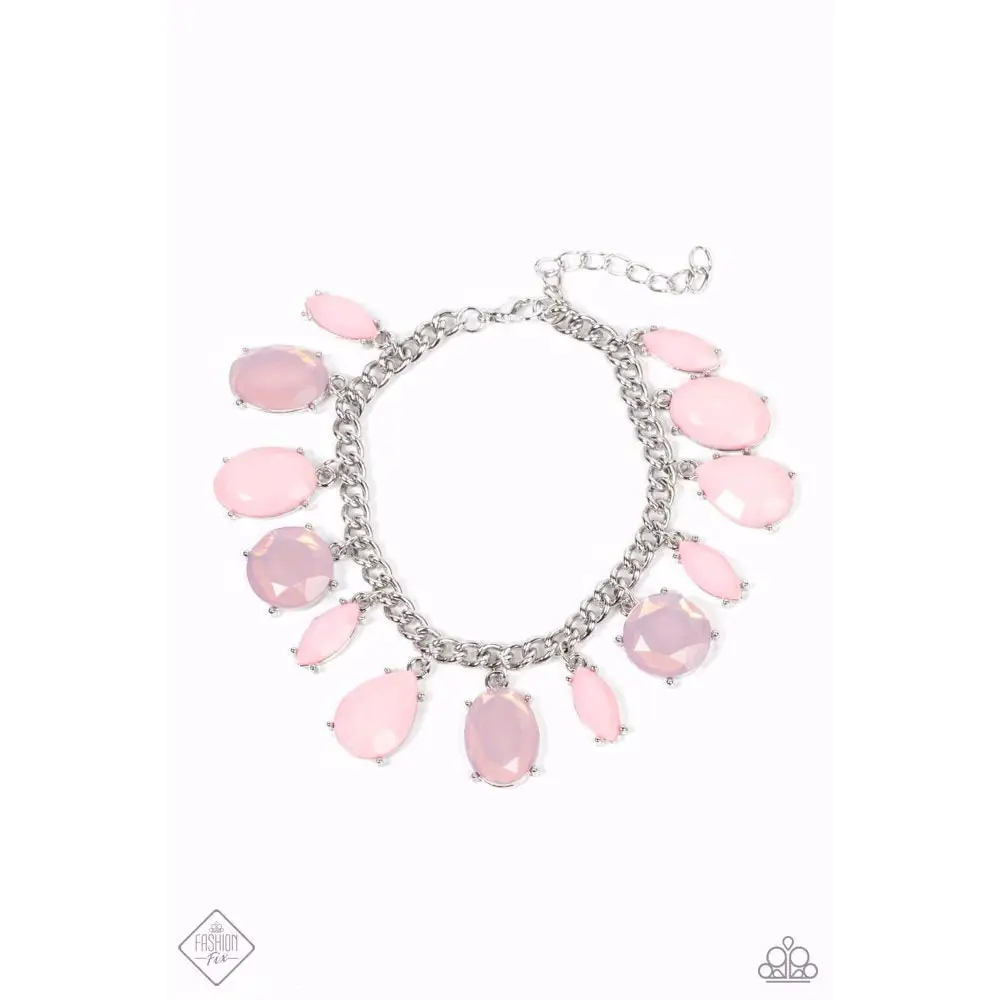 Serendipitous Shimmer - Pink Bracelet - Bracelets