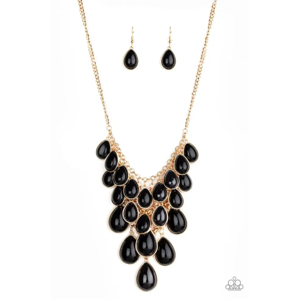 Shop Til You TEARDROP - Black - Deb's Jazzy Jems