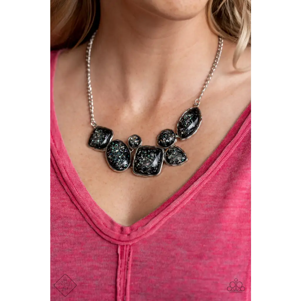 So Jelly - Black Necklace - Necklaces