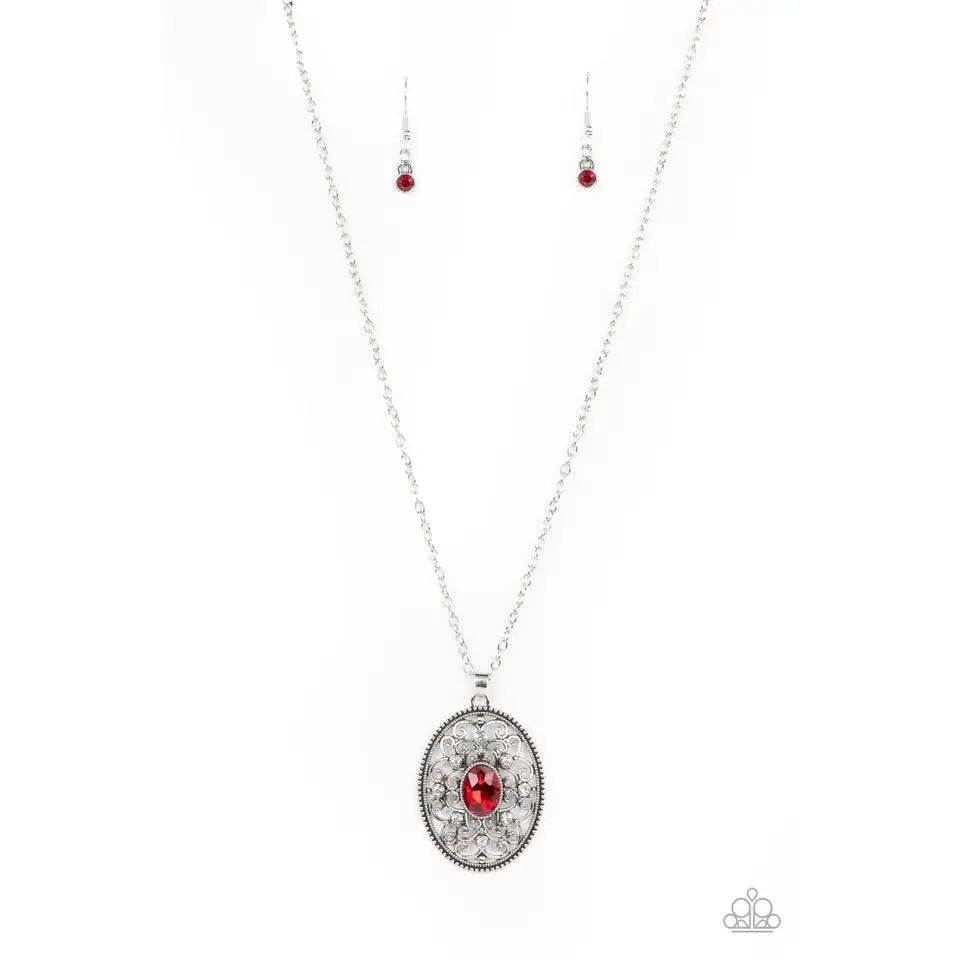 Sonata Swing - Red Necklace - Deb's Jazzy Jems