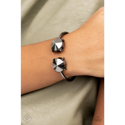 Spark and Sizzle - Black Bracelet - Bracelets