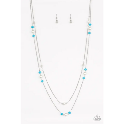 Spring Splash - Blue Necklace - Deb's Jazzy Jems