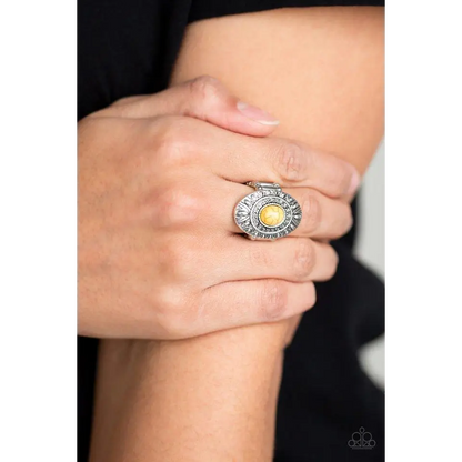 Stone Fox - Yellow Ring - Deb's Jazzy Jems