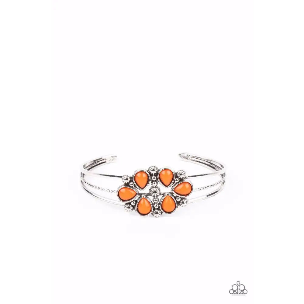 Taj Mahal Meadow - Orange Bracelet - Bracelets