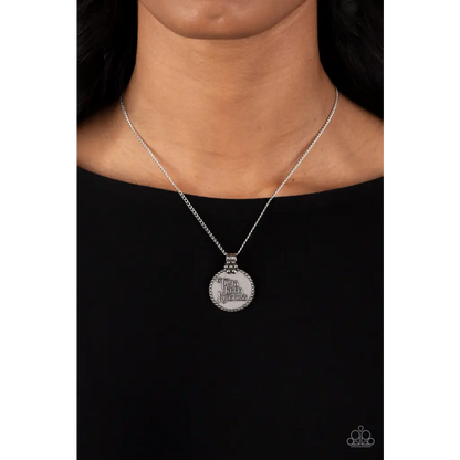 The KIND Side - Silver Necklace - Necklaces