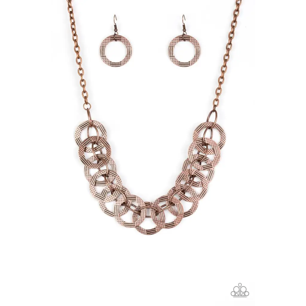 The Main Contender - Copper Necklace - Deb's Jazzy Jems