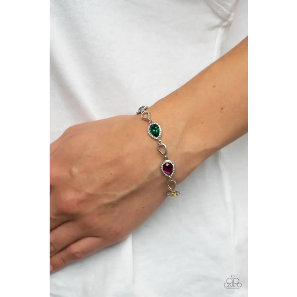 Timelessly Teary - Multi Bracelet - Deb's Jazzy Jems