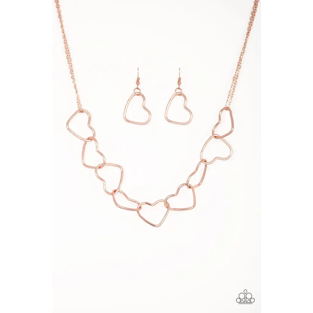 Unbreak My Heart - Rose Gold Necklace - Deb's Jazzy Jems