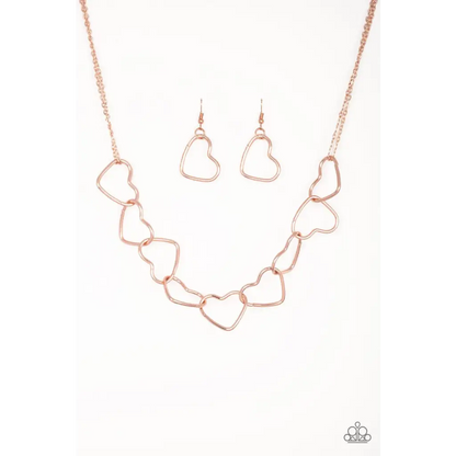 Unbreak My Heart - Rose Gold Necklace - Deb's Jazzy Jems