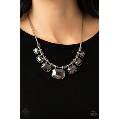 Urban Extravagance - Silver Necklace - Necklaces