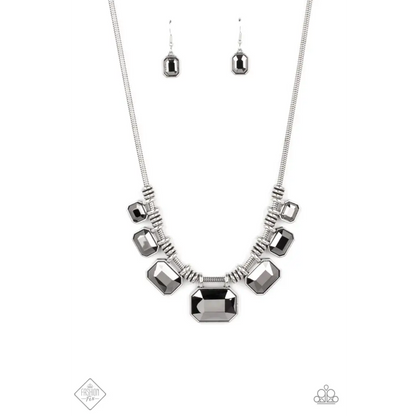 Urban Extravagance - Silver Necklace - Necklaces