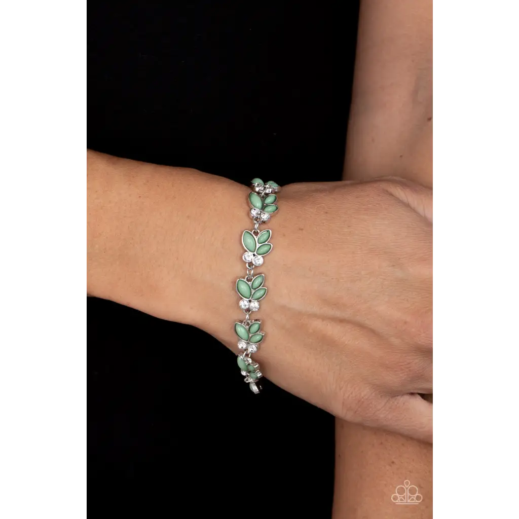 Vineyard Variety - Green Bracelet - Bracelets