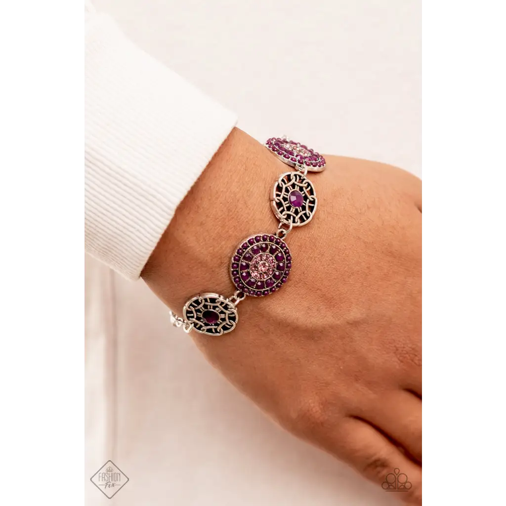 Vogue Garden-Variety - Purple Bracelet - Bracelets