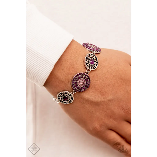 Vogue Garden-Variety - Purple Bracelet - Bracelets